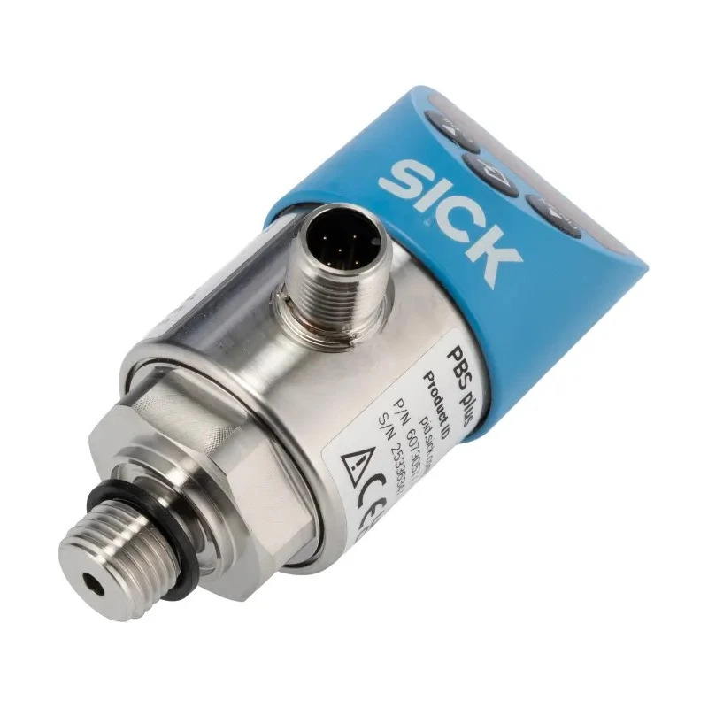 SICK PBS Plus Series Pressure Sensor IO-Link Output Gauge Reading 0 bar to 1 bar PBS2-RB1X0SG1SSDQ5A0Z