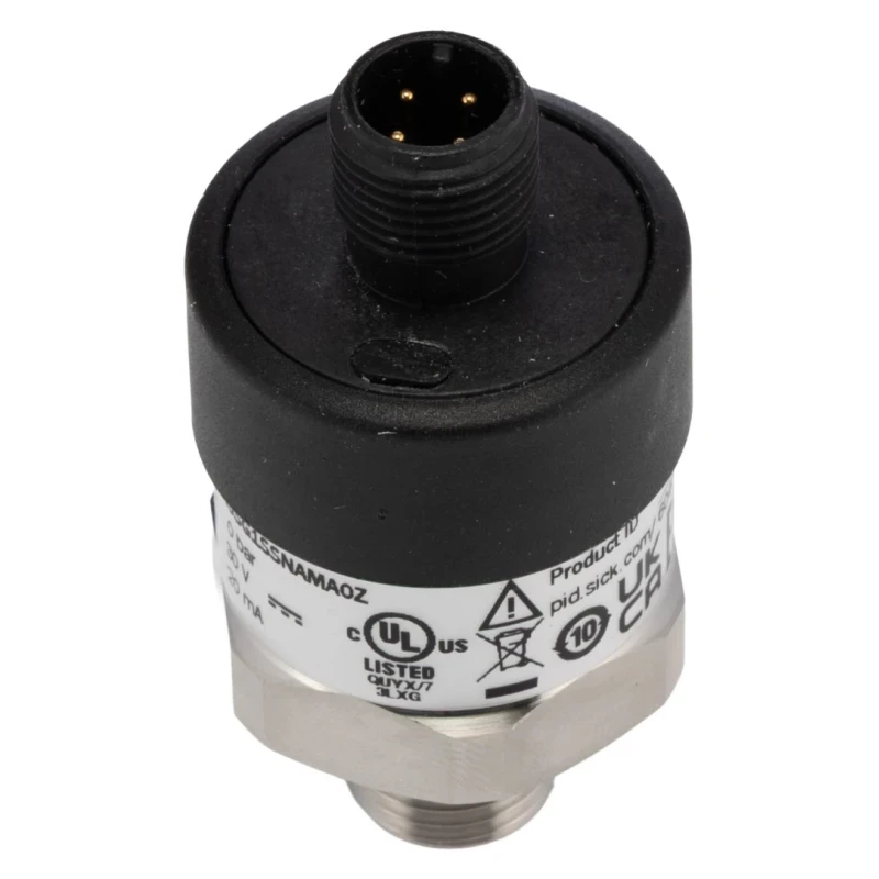 SICK PBT Series Compound Pressure Sensor Current Output -1 to 0 bar Stainless Steel Threaded IP67 PBT-CB1X0SG1SSNAMA0Z