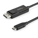 StarTech.com USB Type C to DisplayPort 4K 60Hz Adapter Cable Thunderbolt 3 Compatible CDP2DP1MBD