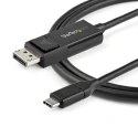 StarTech.com USB Type C to DisplayPort 4K 60Hz Adapter Cable Thunderbolt 3 Compatible CDP2DP1MBD