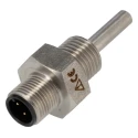 SICK PT100 RTD Sensor Stainless Steel Probe 5 mm Diameter 30 mm Length 2 Wire M12 Connector 130 °C PT100