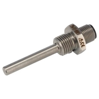 SICK PT100 RTD Sensor Stainless Steel Probe 6 mm Dia, 50 mm Length, 2 Wire, 130 °C Maximum TSP-1PAG10506MZ