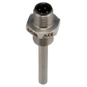 SICK PT100 RTD Sensor Stainless Steel Probe 6 mm Dia, 50 mm Length, 2 Wire, 130 °C Maximum TSP-1PAG10506MZ