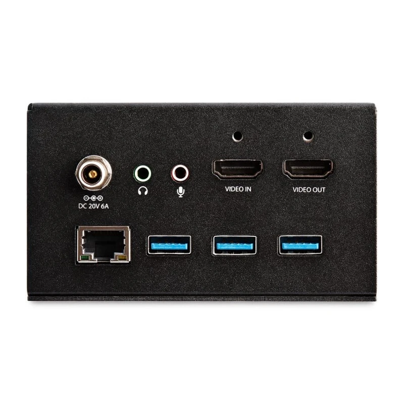 StarTech.com Video Converter 4 USB 3.0 Ports HDMI 4K Resolution MOD4DOCKACPD