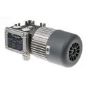 Mini Motor AC Geared Motor 3 Phase 230V, 400V, 49W, 24-Pole, 40:1 Worm Gearhead MC 244PT 40 B3