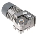 Mini Motor AC Geared Motor 3 Phase 230V, 400V, 49W, 24-Pole, 40:1 Worm Gearhead MC 244PT 40 B3