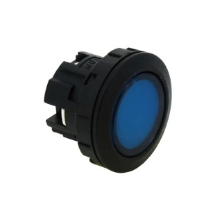 Idec Maintained Flush Push Button Head CW1L-A10 Series, 22 mm Cutout Diameter, Polyamide Material, IP65, Japan