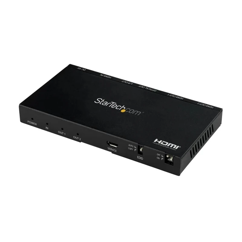 StarTech.com HDMI Video Splitter 2 Ports 1 Input 1 Output 3840 x 2160 Pixel HDMI 2.0b ST122HD20S
