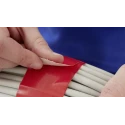 Tesa Black Polyethylene Cloth Tape 50mm Width, 50m Length Natural Rubber Adhesive 110°C Operating Temperature 04688-00000-00