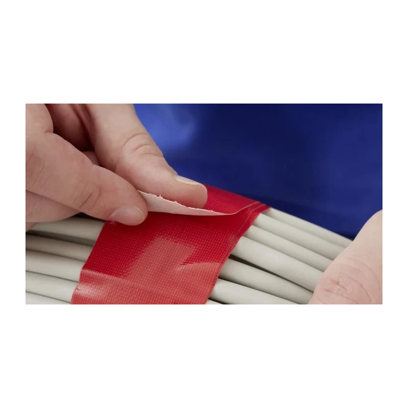 Tesa Black Polyethylene Cloth Tape 50mm Width, 50m Length Natural Rubber Adhesive 110°C Operating Temperature 04688-00000-00