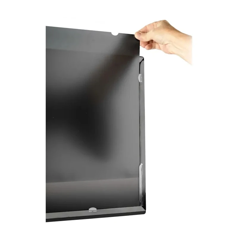 StarTech.com 24 in Transparent Plastic Privacy Screen Blue Light Reduction 30 Degree Viewing Angle PRIVSCNMON24