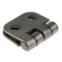 Savigny Natural Stainless Steel Butt Hinge with Fixed Pin Screw Fixing 20mm x 34mm x 1.5mm 40447 IB