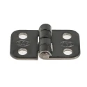 Savigny Natural Stainless Steel Butt Hinge with Fixed Pin Screw Fixing 20mm x 34mm x 1.5mm 40447 IB