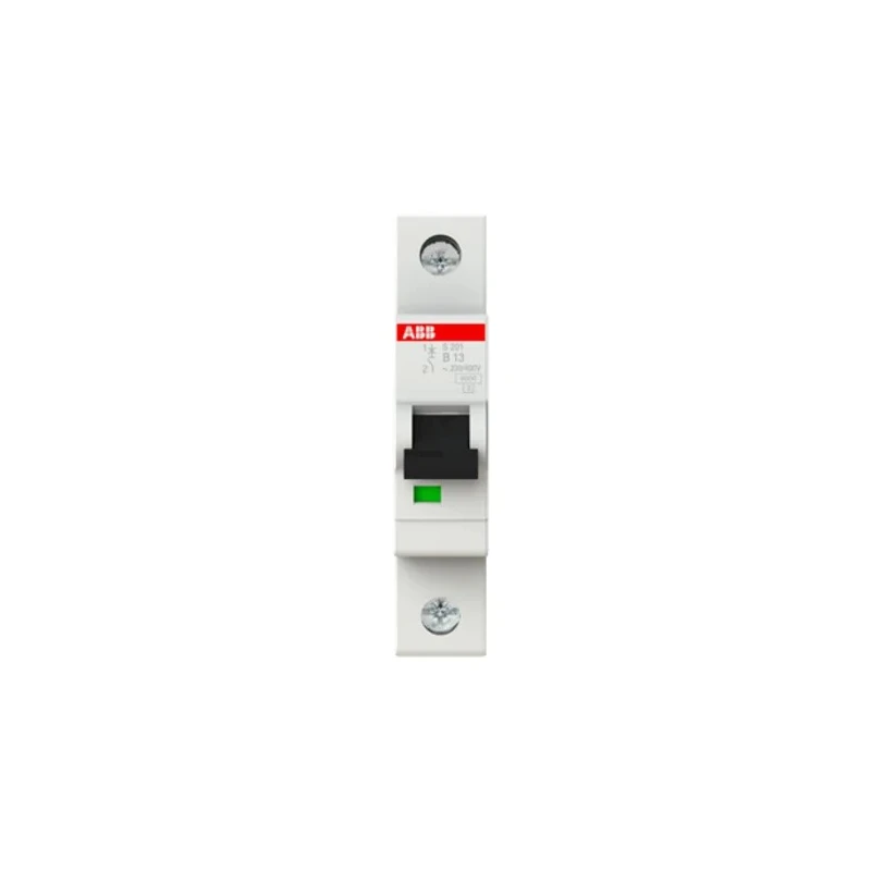 ABB System Pro M Compact Miniature Circuit Breaker, 1-Pole, 13A, Type B, 253V AC, 72V DC Breaking 2CDS251001R0135 - S201B13