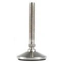 Nu-Tech Engineering M12 55 mm Diameter Stainless Steel Adjustable Foot 750 kg Static Load Capacity 10 ° Tilt Angle A087/001