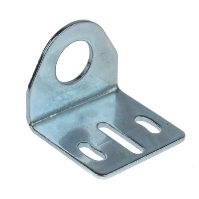 RS PRO Mounting Bracket for Use with M18 Sensor Zinc-Coated Steel 36.5mm Height 42mm Width 213-3659