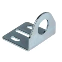 RS PRO Mounting Bracket for Use with M18 Sensor Zinc-Coated Steel 36.5mm Height 42mm Width 213-3659