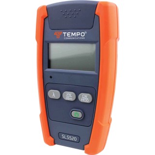 Tempo Single Mode Fibre Optic Test Kit 1550nm, Lithium & 9V Alkaline Battery, CE FCC SLS520