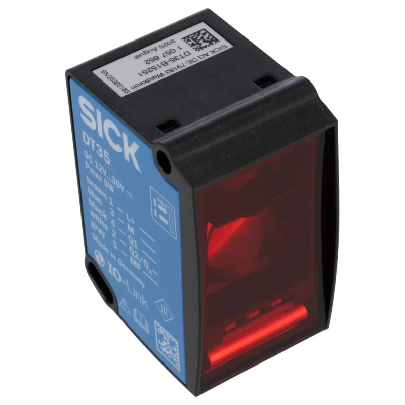SICK Laser Distance Sensor Block Style 0.05 mm to 12 m Detection Range Analogue PNP/NPN NO/NC IP67 IP65 DT35-B15251