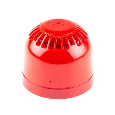 Cranford Controls Sonos Series Electronic Sounder Surface Mount 60V DC 106dB IP65 Red PSS-0003