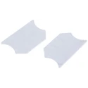 Weidmüller WAP Series White Wemid End Plate for Use with Terminal Block 1050090000