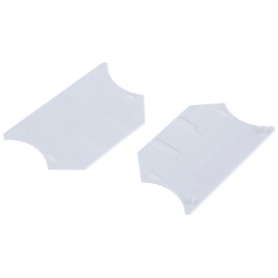 Weidmüller WAP Series White Wemid End Plate for Use with Terminal Block 1050090000