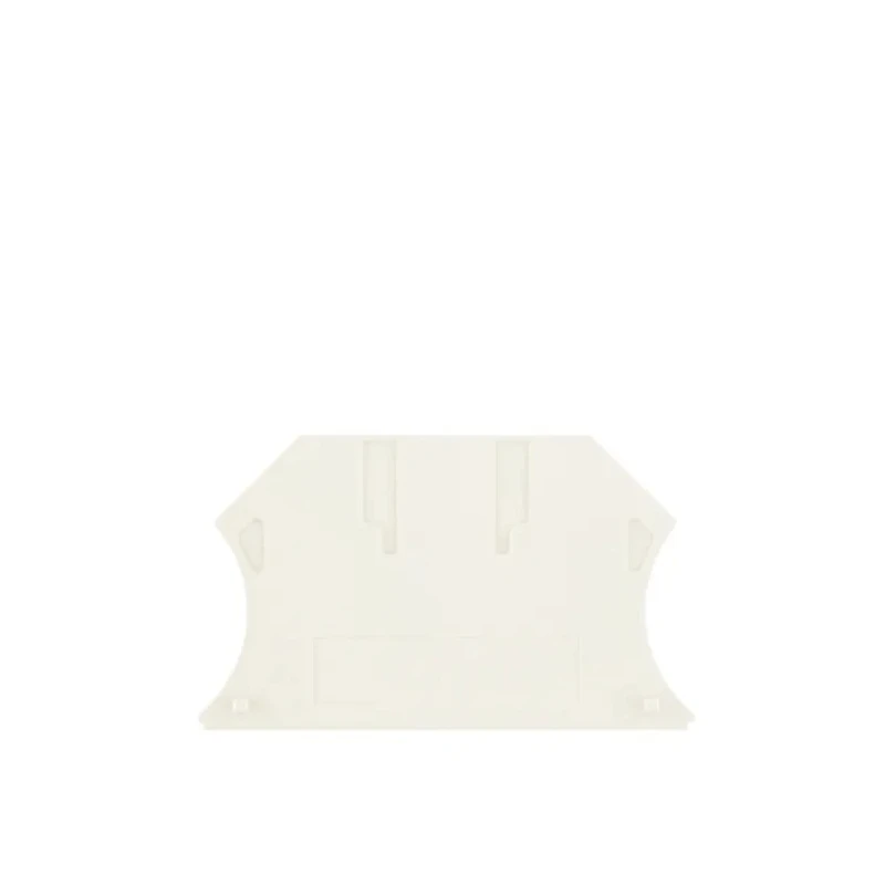 Weidmüller WAP Series White Wemid End Plate for Use with Terminal Block 1050090000