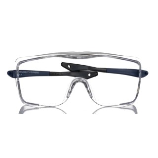 3M Coverspec Safety Glasses, Anti-Mist, Anti-Fog Coating, Scratch Resistant, Clear Lens, Blue Polycarbonate Frame OX3000