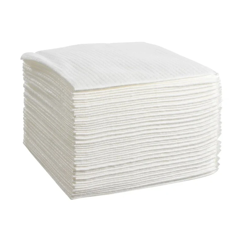 WYPALL Power Clean Heavy Duty Cleaning Cloths White Quarter Fold 30.5 cm x 31.7 cm 50 Per Pack 8388004