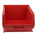 RS PRO Polypropylene Storage Bin, 350 mm x 205 mm x 130 mm, Red 484-4078