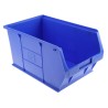 RS PRO Polypropylene Storage Bin, 350 mm x 205 mm x 181 mm, Blue 484-4157