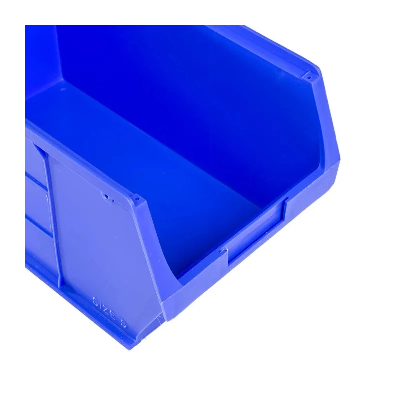 RS PRO Polypropylene Storage Bin, 350 mm x 205 mm x 181 mm, Blue 484-4157