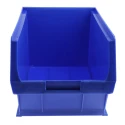 RS PRO Polypropylene Storage Bin, 350 mm x 205 mm x 181 mm, Blue 484-4157