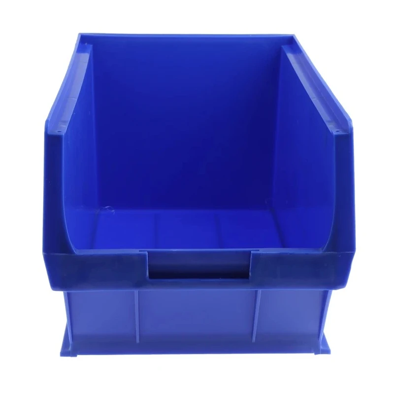 RS PRO Polypropylene Storage Bin, 350 mm x 205 mm x 181 mm, Blue 484-4157