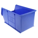 RS PRO Polypropylene Storage Bin, 350 mm x 205 mm x 181 mm, Blue 484-4157