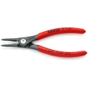 Knipex Precision Circlip Plier 140mm Overall Length, Plastic Coated Non-Slip Handle, Chrome Vanadium Steel 49 11 A0