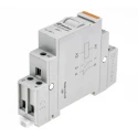 Finder DIN Rail Power Relay, 230V AC Coil Voltage, 20A Switching Current, Silver Alloy Contact Material 22.23.8.230.4000