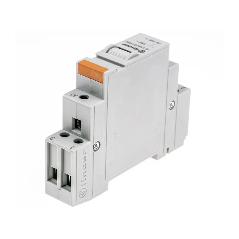 Finder DIN Rail Power Relay, 230V AC Coil Voltage, 20A Switching Current, Silver Alloy Contact Material 22.23.8.230.4000