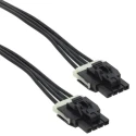 Molex Wire to Board Cable 4 Way Female Nano-Fit Connector, Nylon Jacket, 300 mm Length 250V AC 1451300403