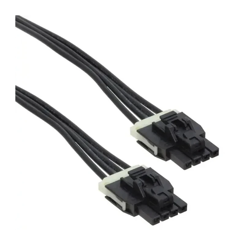 Molex Wire to Board Cable 4 Way Female Nano-Fit Connector, Nylon Jacket, 300 mm Length 250V AC 1451300403