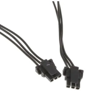 Molex Wire to Board Cable 3 Way Female Micro-Fit TPA Connector, Nylon Jacket, 1m Length, 300V Rated 1451320310