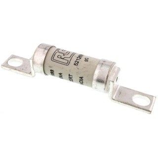 RS PRO 80A British Standard Tag Fuse A4 550V AC High Rupture Capacity 94 mm Fixing Centres 521-2696