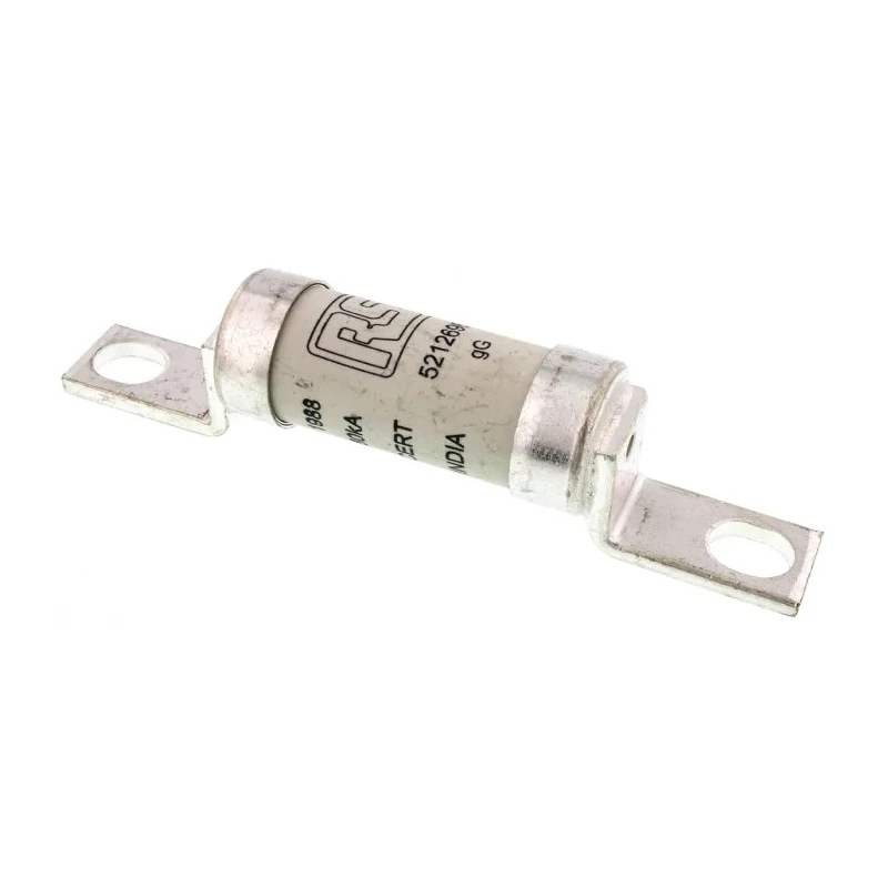RS PRO 80A British Standard Tag Fuse A4 550V AC High Rupture Capacity 94 mm Fixing Centres 521-2696