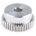 RS PRO Stainless Steel 40 Teeth Spur Gear, 1 Module, 10mm Bore, 40 mm Pitch Diameter, 35 mm Hub Diameter 521-6777