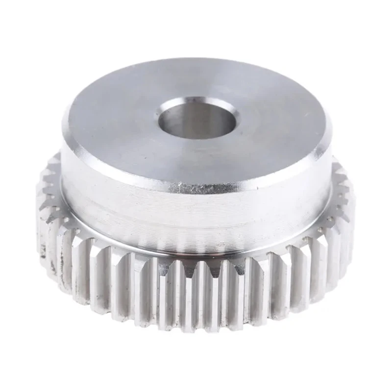 RS PRO Stainless Steel 40 Teeth Spur Gear, 1 Module, 10mm Bore, 40 mm Pitch Diameter, 35 mm Hub Diameter 521-6777