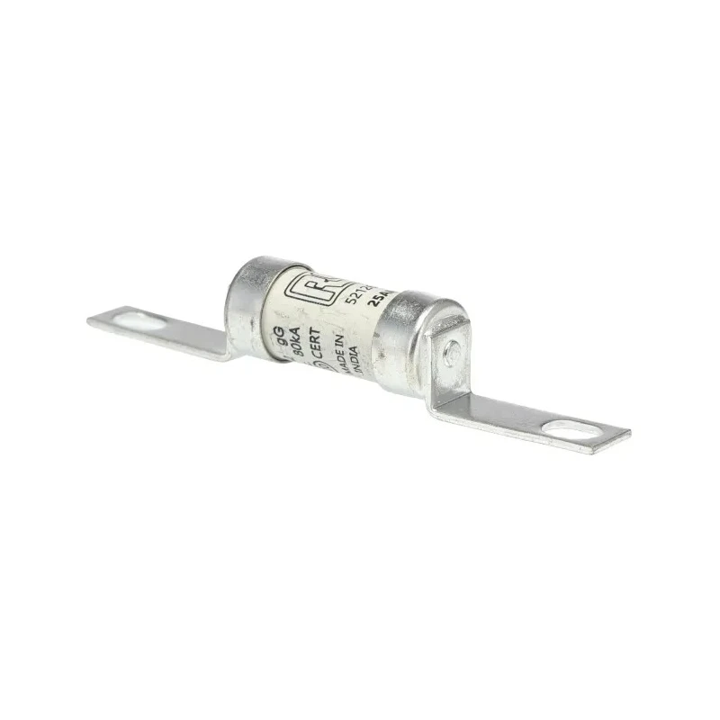 RS PRO 25A British Standard Fuse A2 550V AC High Rupture Capacity Offset Tag Orientation 521-2618