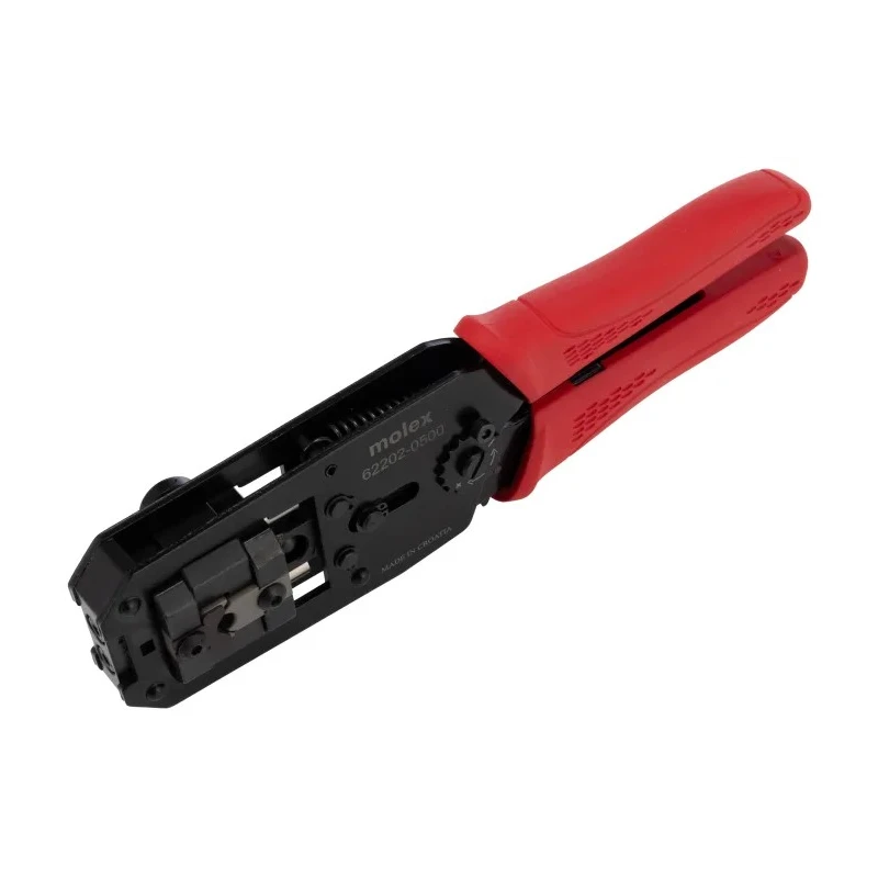 Molex Hand Crimp Tool 28 to 22 AWG Ratcheting Manual Operation Ethernet Connectors 622020500
