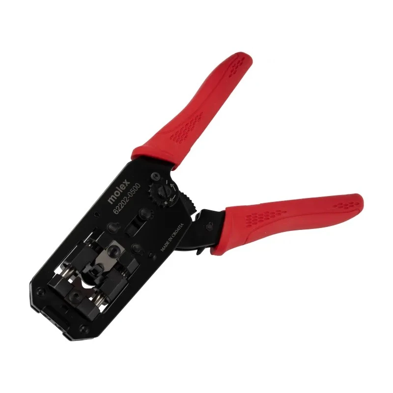 Molex Hand Crimp Tool 28 to 22 AWG Ratcheting Manual Operation Ethernet Connectors 622020500