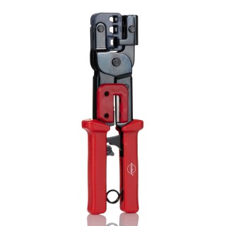 Molex Hand Crimp Tool 207129 Series, Hand Operation, Ratchet Release, Soft-Grip Handles 640160044
