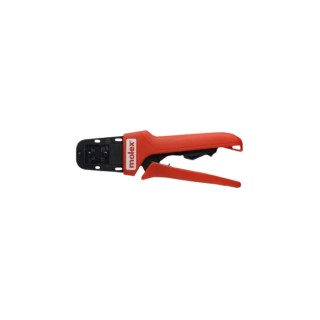Molex Hand Crimp Tool for 26 to 28 AWG Wire, Ratcheting Mechanism, Hand Operation 207129 638192400